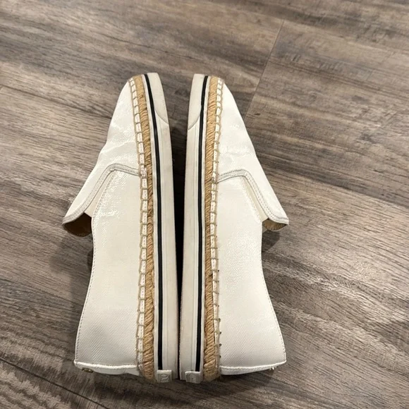 Jimmy Choo Dawn Espadrille Optic White Sneakers Shoes 41